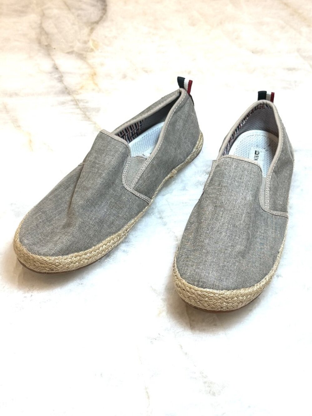 Men's Ben Sherman Grey Espadrille Slip On Loafer